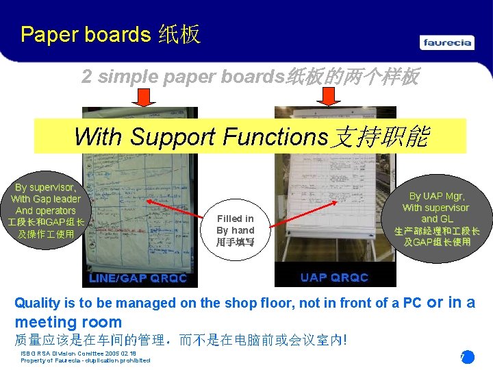 Paper boards 纸板 2 simple paper boards纸板的两个样板 With Support Functions支持职能 By supervisor, With Gap Paper boards 纸板 2 simple paper boards纸板的两个样板 With Support Functions支持职能 By supervisor, With Gap