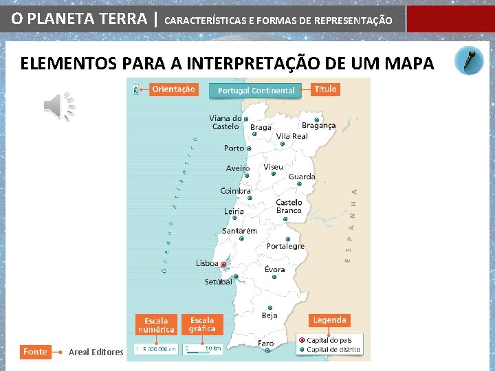 O PLANETA TERRA | CARACTERÍSTICAS E FORMAS DE REPRESENTAÇÃO ELEMENTOS PARA A INTERPRETAÇÃO DE