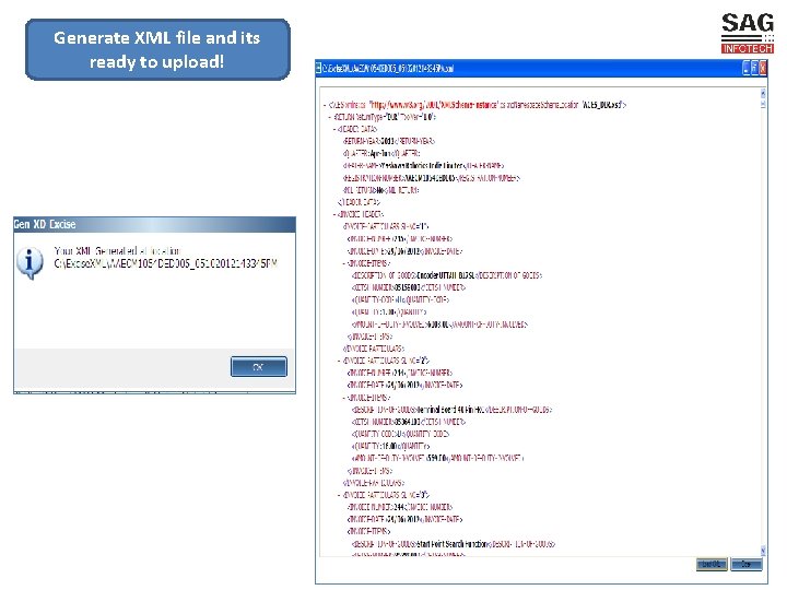 Generate XML file and its ready to upload! 