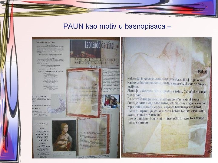 PAUN kao motiv u basnopisaca – 