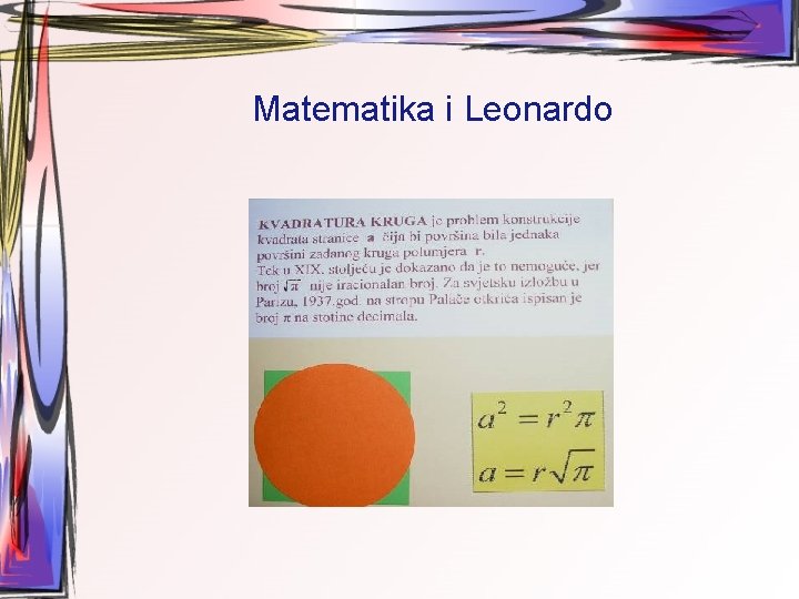 Matematika i Leonardo 