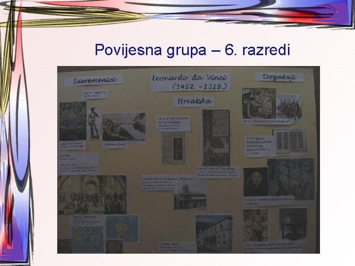 Povijesna grupa – 6. razredi 