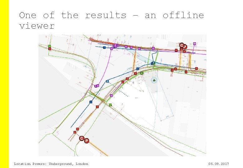 One of the results – an offline viewer Location Powers: Underground, London 05. 09.