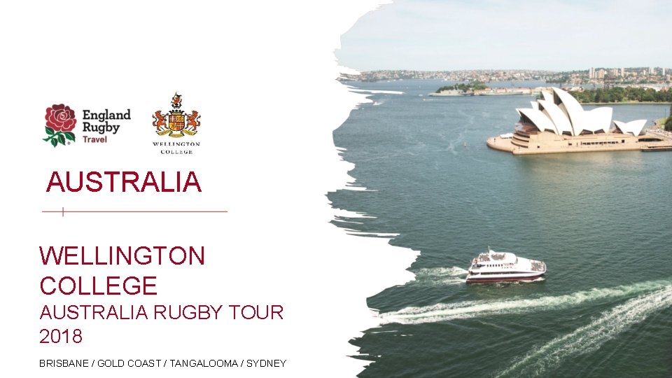 AUSTRALIA WELLINGTON COLLEGE AUSTRALIA RUGBY TOUR 2018 BRISBANE / GOLD COAST / TANGALOOMA /