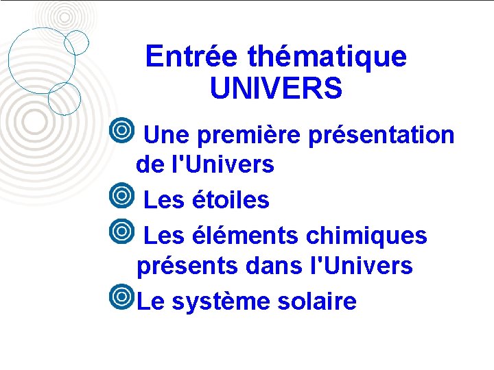 Pistes de réflexion pour la classe de seconde et le cycle terminal Entrée thématique
