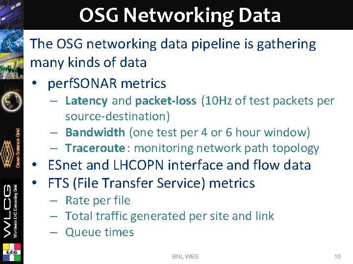 Network Monitoring Update Ilija Vukotic Shawn Mc Kee