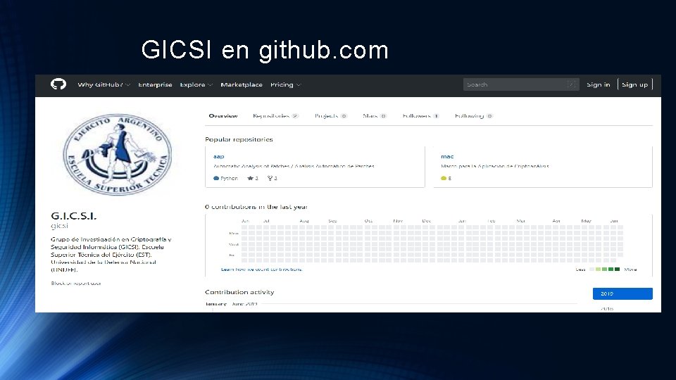 GICSI en github. com 