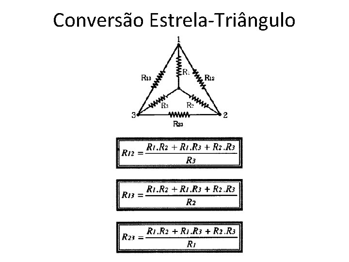 Conversão Estrela-Triângulo 