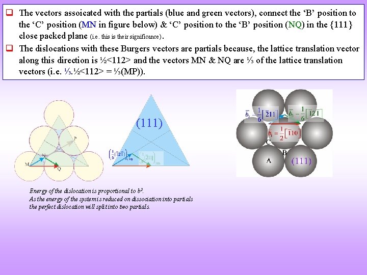 q The vectors assoicated with the partials (blue and green vectors), connect the ‘B’