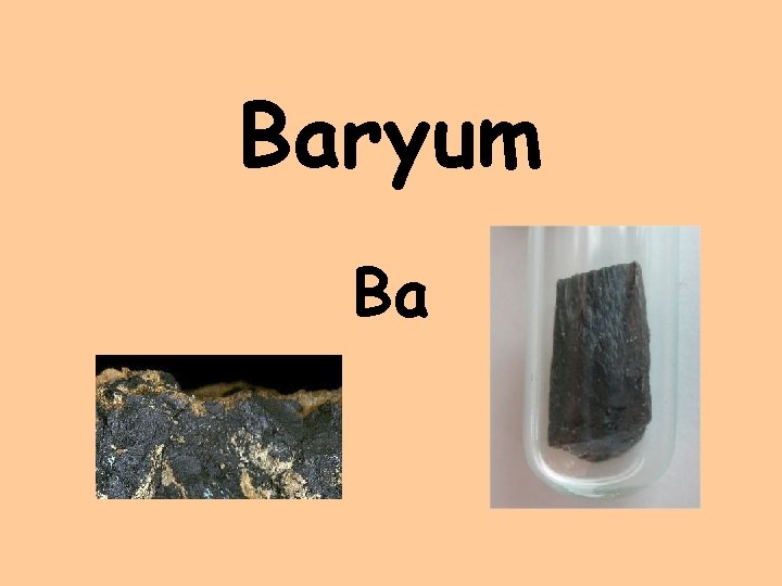 Baryum Ba 