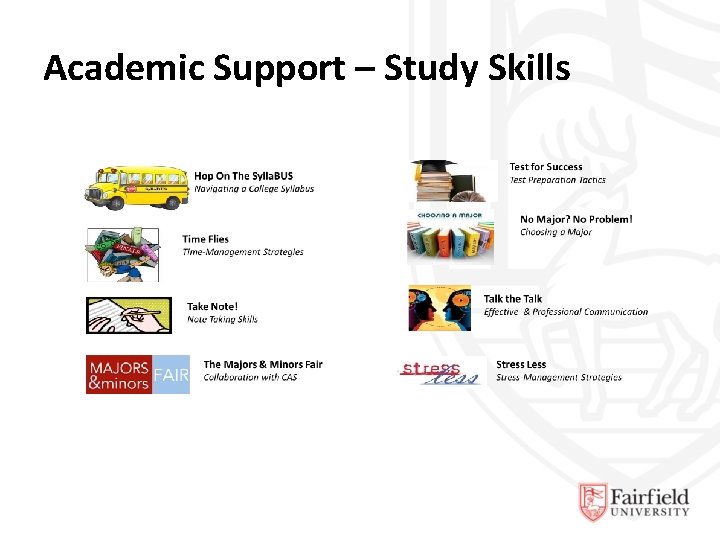 Academic Support – Study Skills 