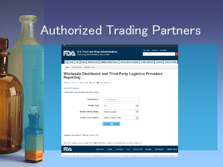 Authorized Trading Partners 