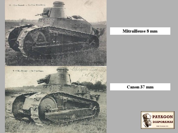 Mitrailleuse 8 mm Canon 37 mm 