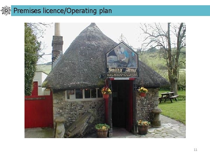 Premises licence/Operating plan 11 