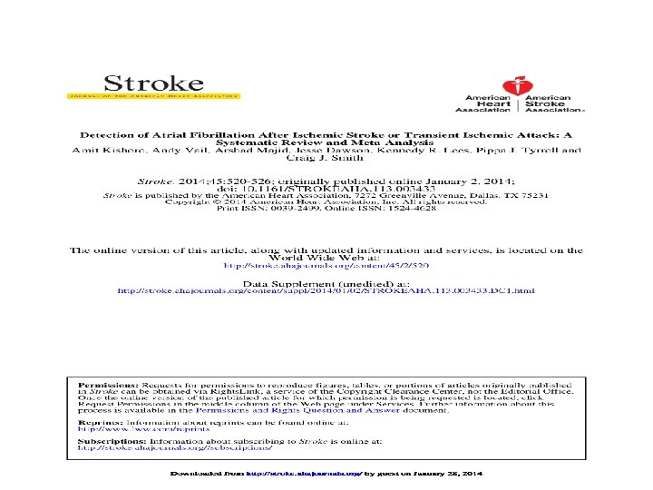 Greater Manchester Stroke Operational Delivery Network 