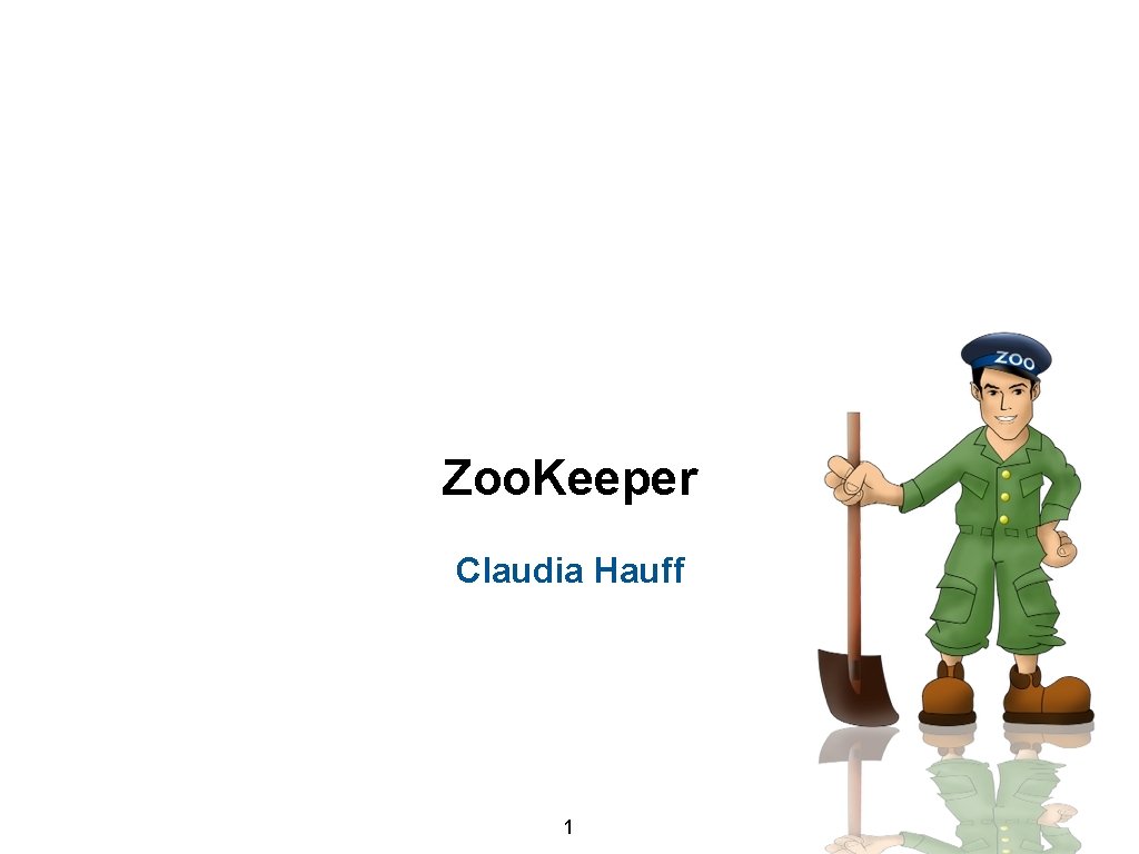 Zoo. Keeper Claudia Hauff 1 
