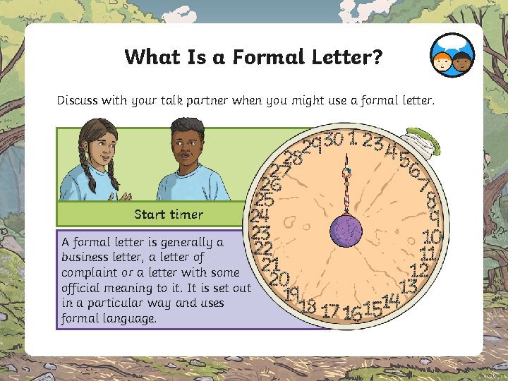 What Is a Formal Letter? Discuss with your talk partner when you might use