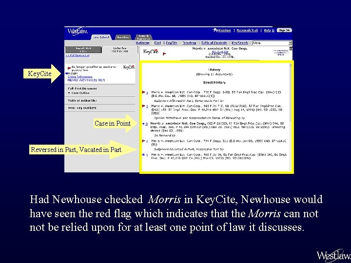 Key. Cite Case in Point Reversed in Part, Vacated in Part Had Newhouse checked