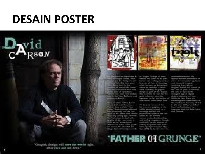 DESAIN POSTER DESAIN POSTER