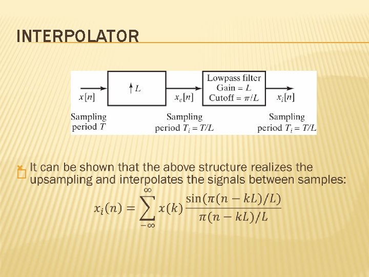 INTERPOLATOR � 