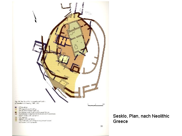 Sesklo, Plan, nach Neolithic Greece 