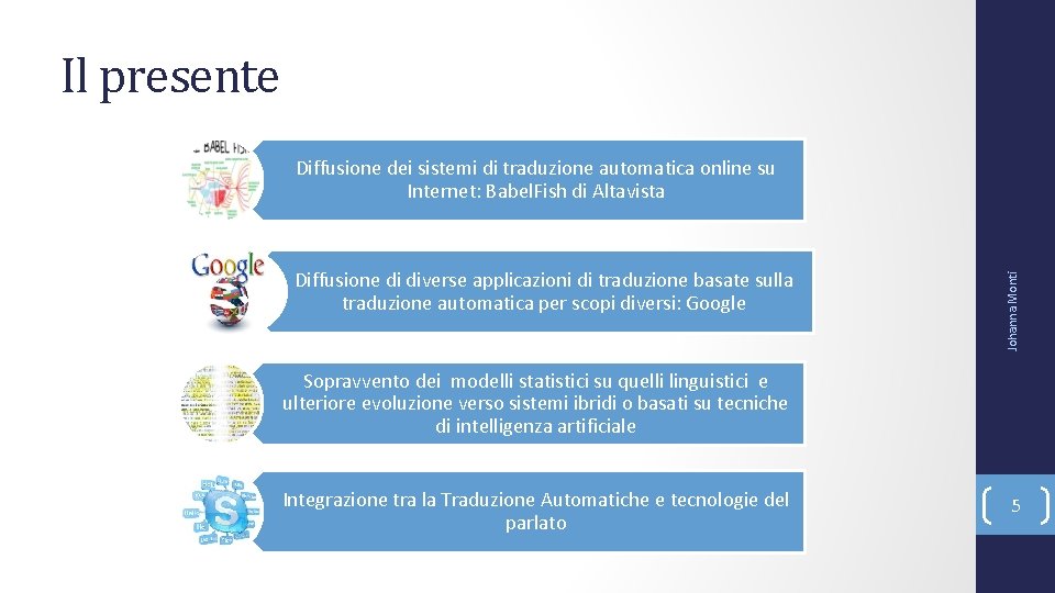 Il presente Diffusione di diverse applicazioni di traduzione basate sulla traduzione automatica per scopi