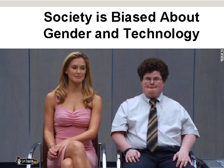 Society is Biased About Gender and Technology 
