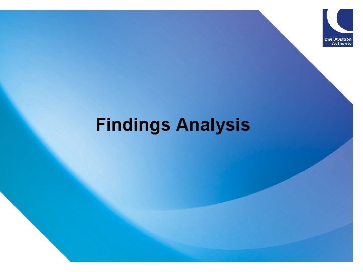 Findings Analysis 12 Findings Analysis 12