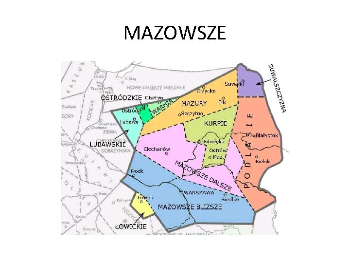 MAZOWSZE 