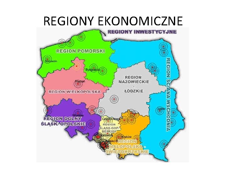 REGIONY EKONOMICZNE 