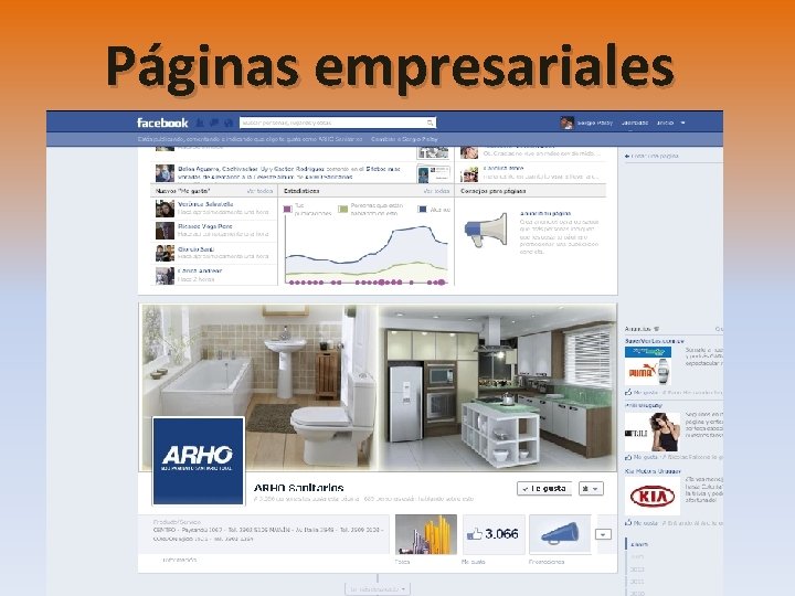 Páginas empresariales 