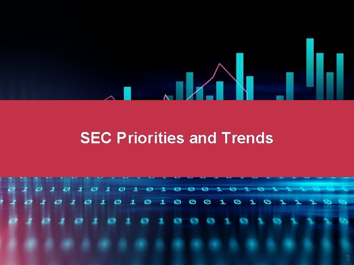 SEC Priorities and Trends 3 