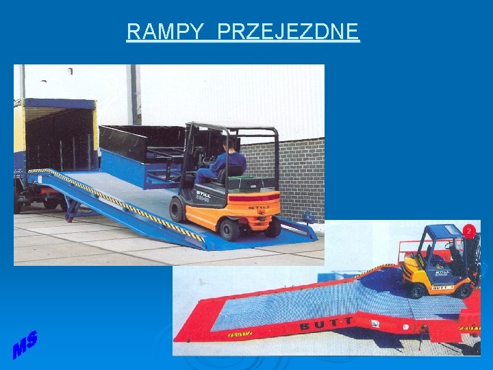 RAMPY PRZEJEZDNE RAMPY PRZEJEZDNE
