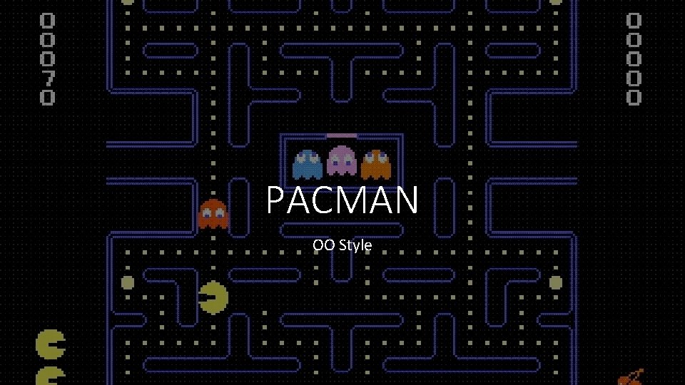PACMAN OO Style 
