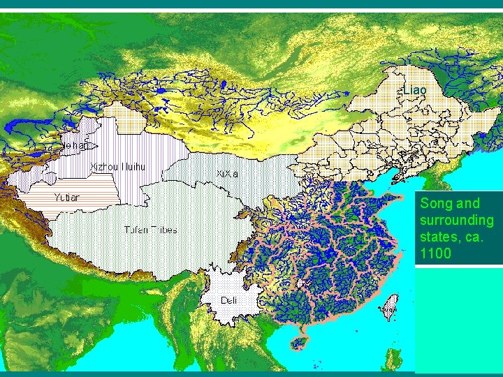 Liao Song and surrounding states, ca. 1100 