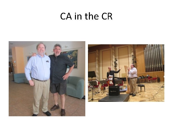 CA in the CR 