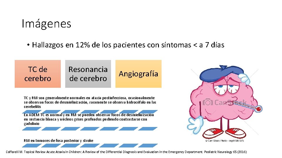 Imágenes • Hallazgos en 12% de los pacientes con síntomas < a 7 días Imágenes • Hallazgos en 12% de los pacientes con síntomas < a 7 días