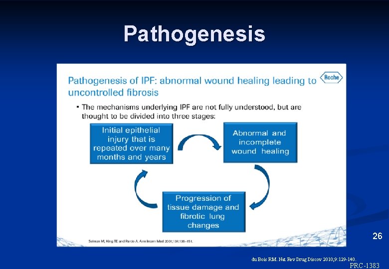 Pathogenesis 26 du Bois RM. Nat Rev Drug Discov 2010; 9: 129 -140. ©Inter.