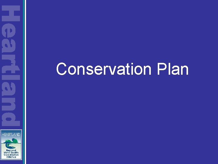 Conservation Plan 