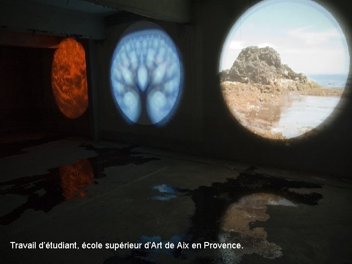 Travail d’étudiant, école supérieur d’Art de Aix en Provence. 