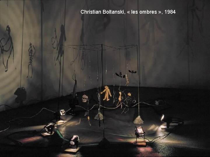 Christian Boltanski, « les ombres » , 1984 