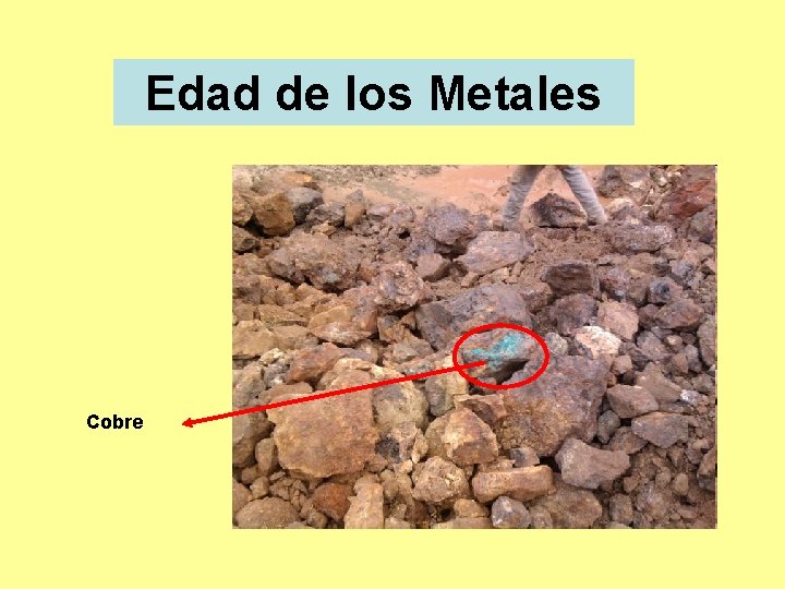 Edad de los Metales Cobre 