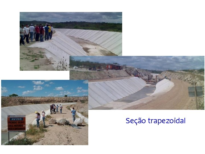 Seção trapezoidal 