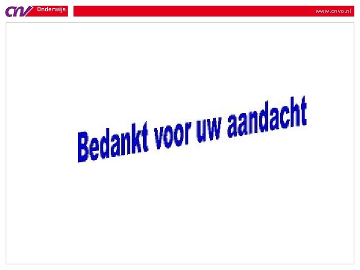 www. cnvo. nl www. cnvo. nl