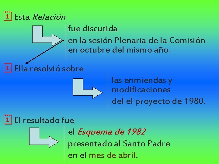 ¦Esta Relación fue discutida en la sesión Plenaria de la Comisión en octubre del