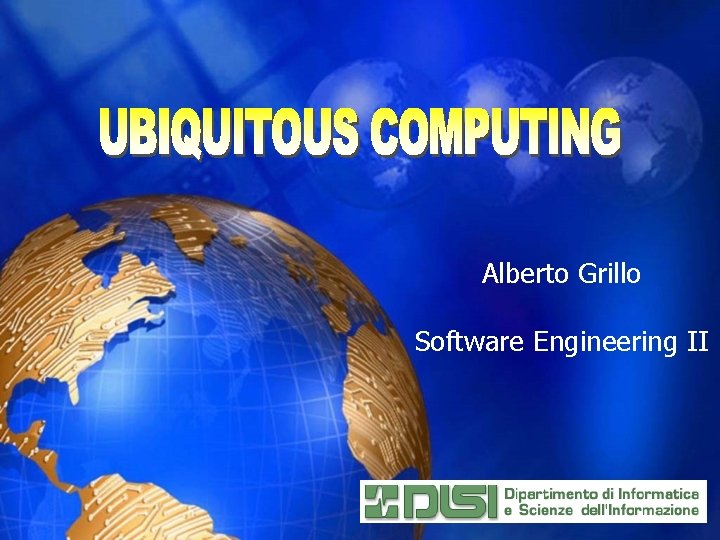 Alberto Grillo Software Engineering II 