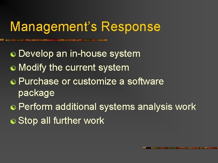 SYS 364 Evaluating Alternatives Objectives of the Systems