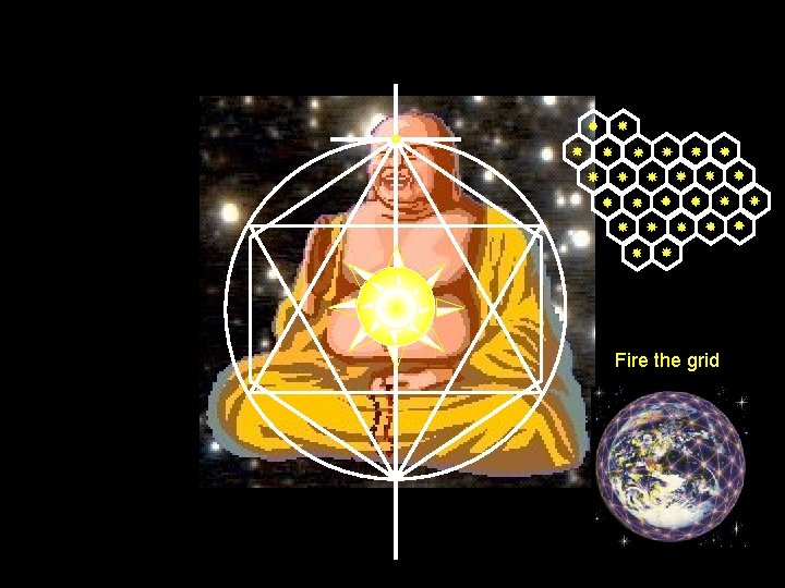 L’hexagone: une cellule Fire the grid 