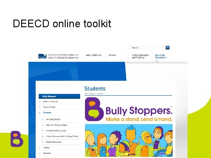 DEECD online toolkit 