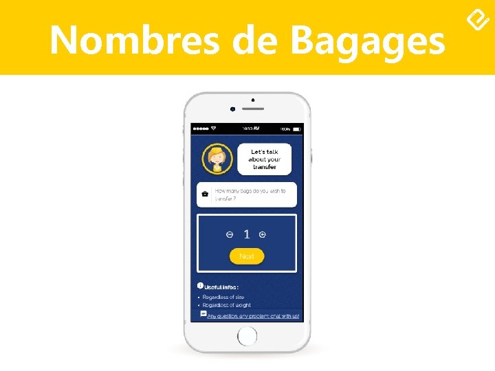 Nombres de Bagages 